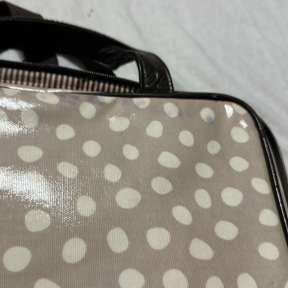 Thirty one makeup bag /travel brown/tan